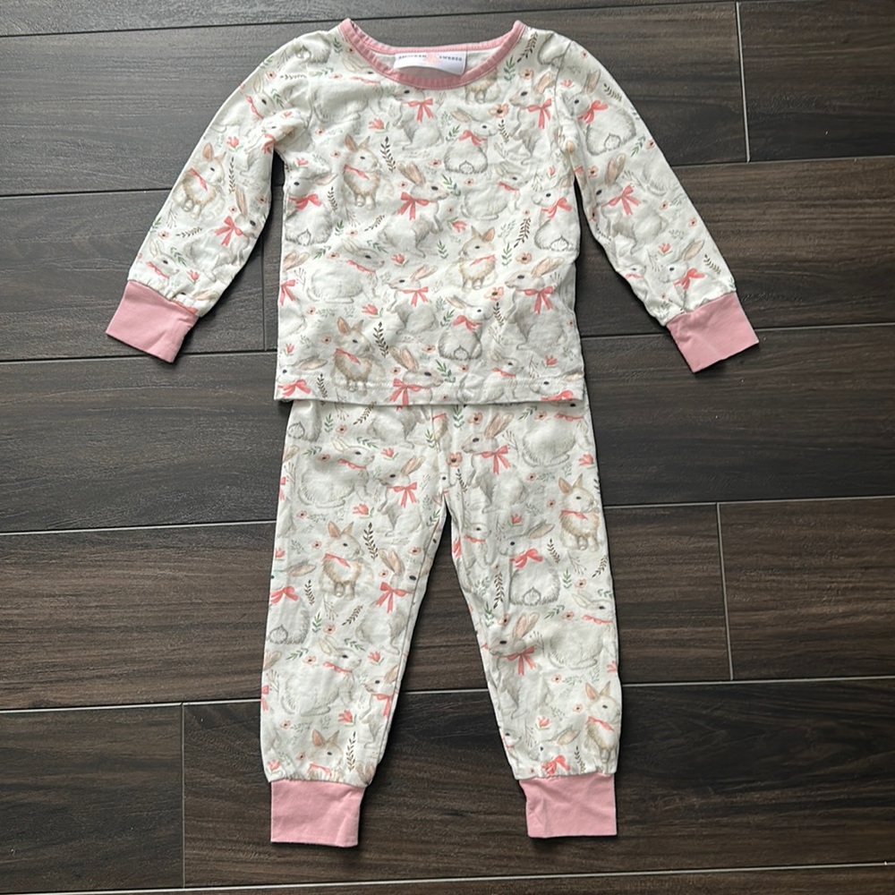 Smocked Sweets Bunny PJ - 18m